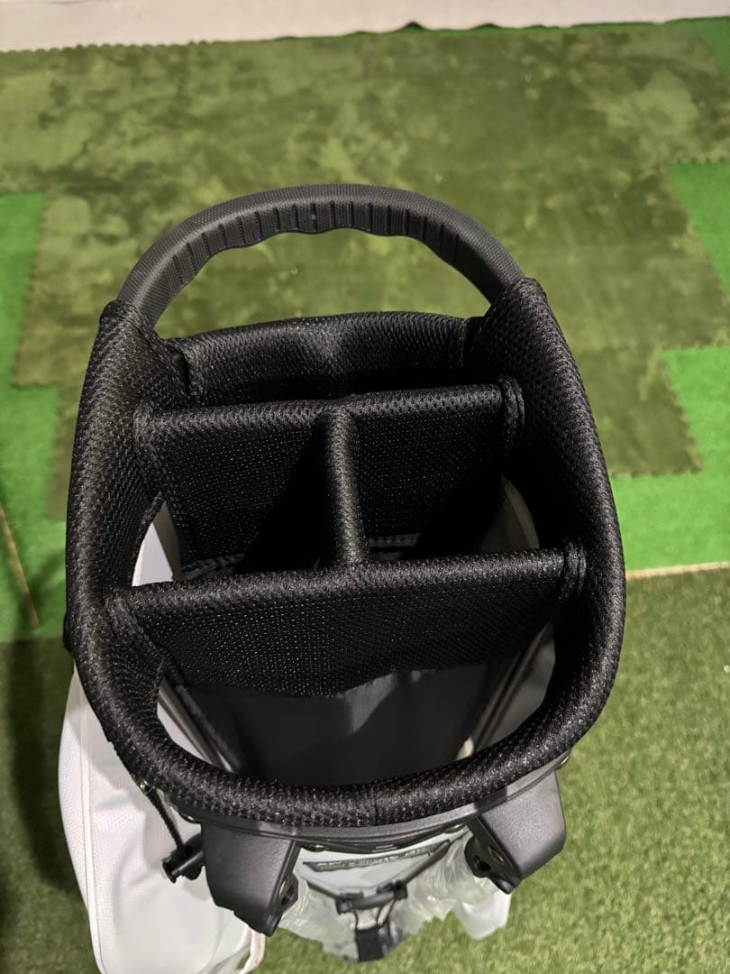 S+ ゴルフキャディバッグ ホワイト