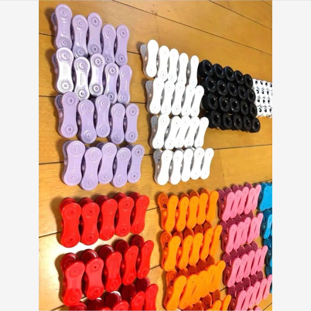 中古 中身美品 コクヨ　アイクリップ（ケースセットL)264ピース おまけ付き