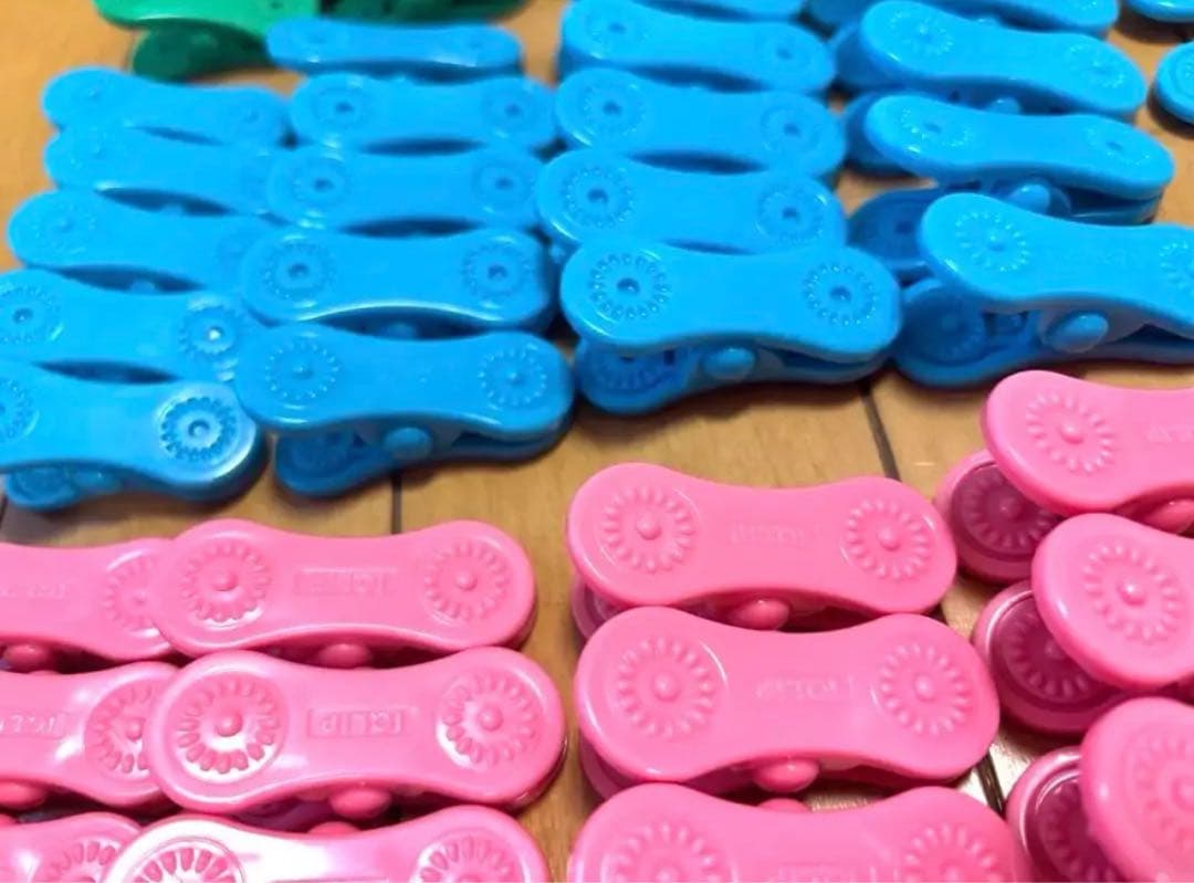 中古 中身美品 コクヨ　アイクリップ（ケースセットL)264ピース おまけ付き