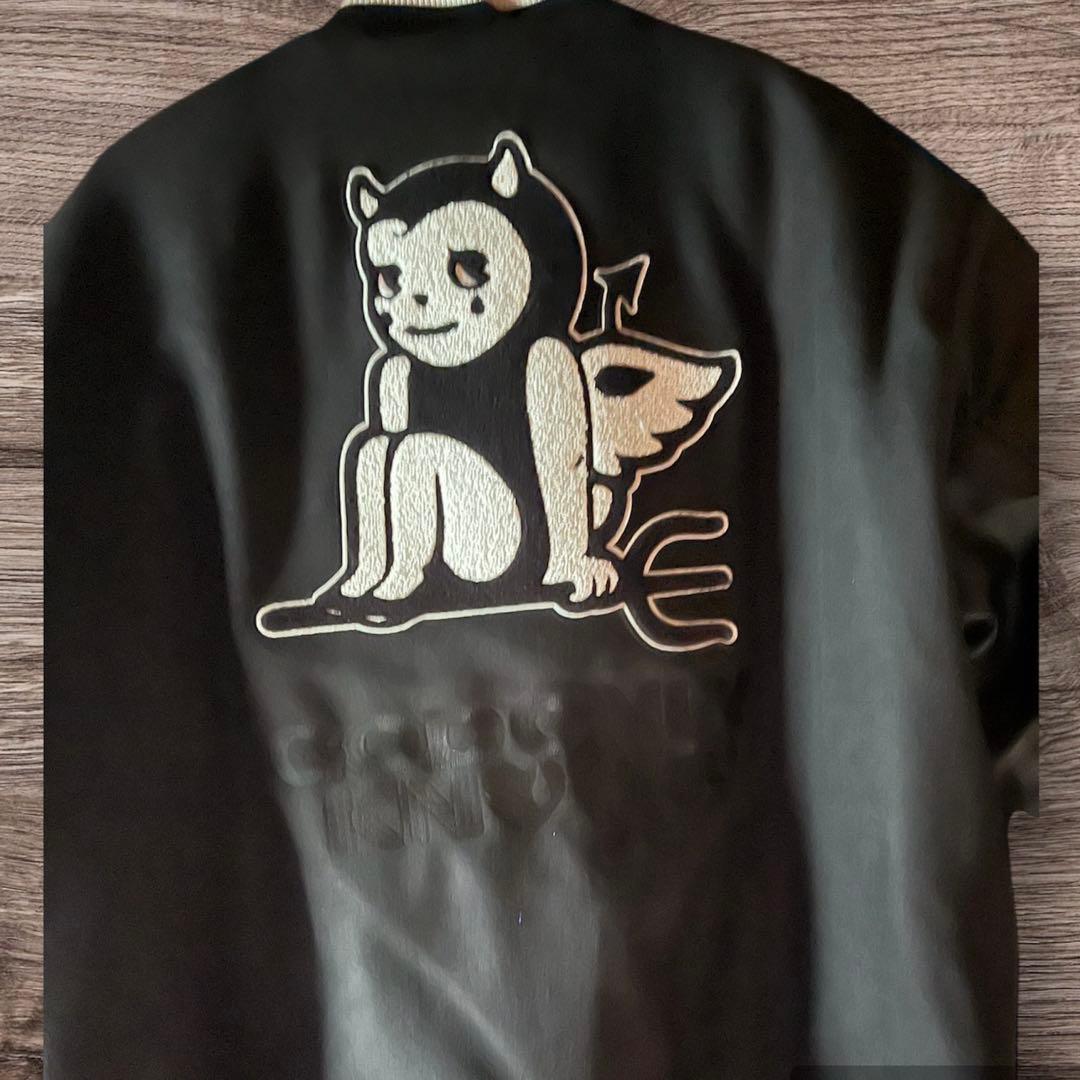 三代目JSB岩田剛典ゴッドオンリーノウズ DEVIL VARSITYJACKET