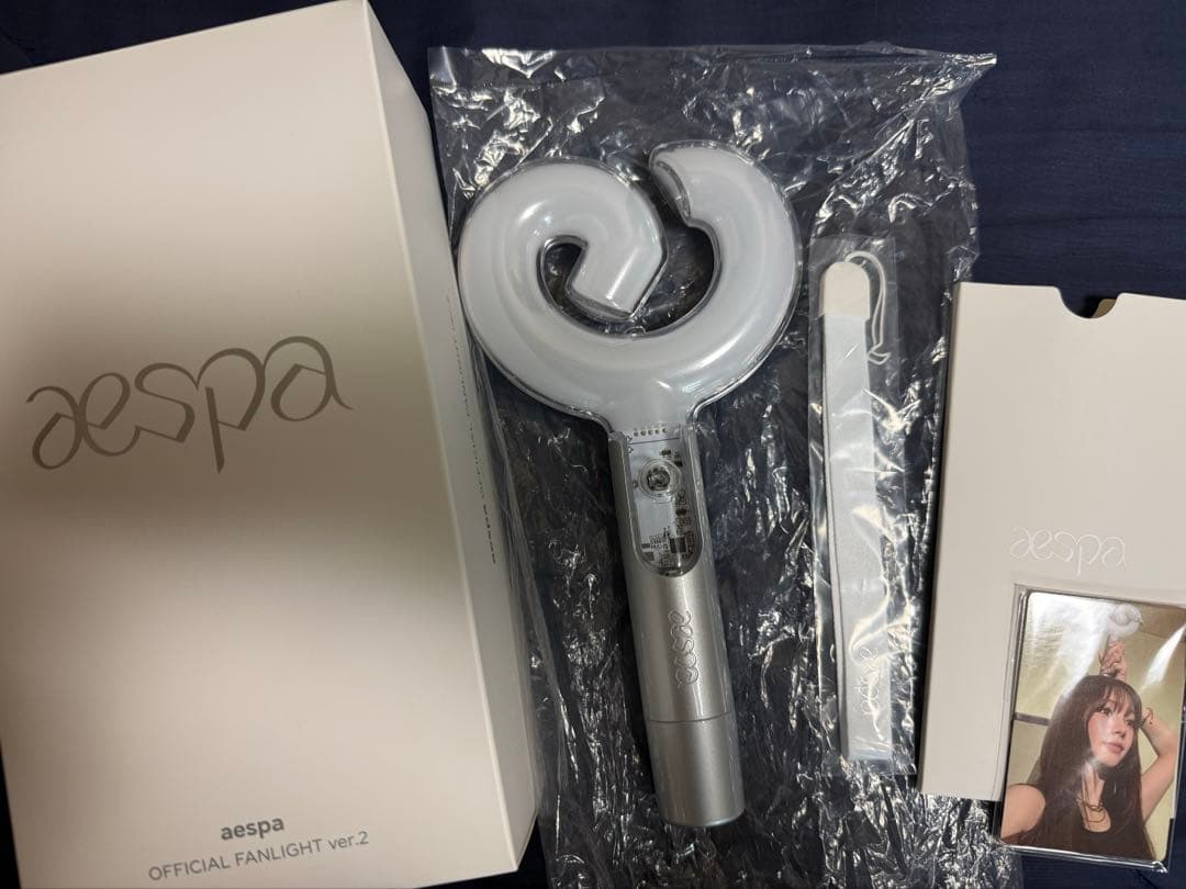 aespa ペンライト OFFICIAL FANLIGHT ver.2 ＋おまけ