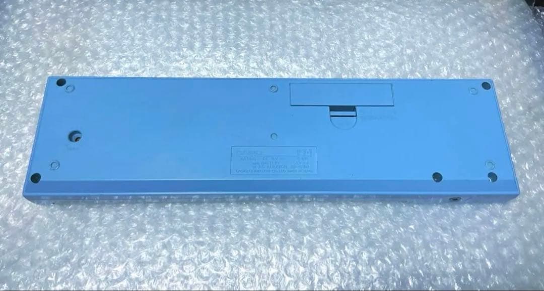 Casio PT-1☆ミニシンセサイザー☆ベビーブルー☆超レアカラー