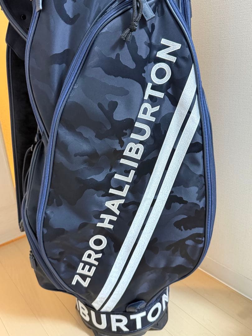 ZERO HALLIBURTON　キャディバッグ　Limonta　ネイビーカモ
