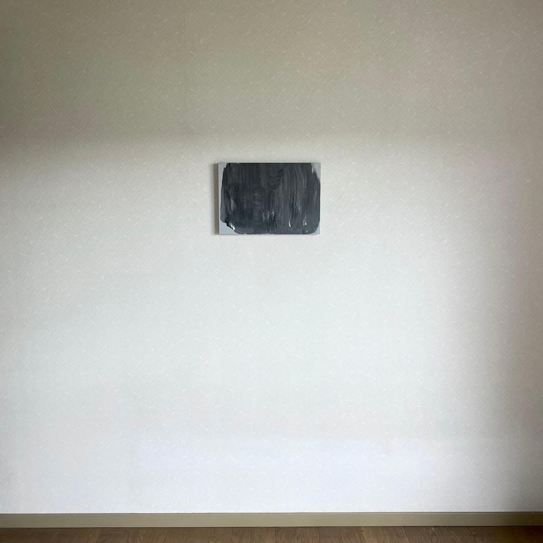 【フロイドアート ポーリングアート 絵】 インテリア 美術 アクリル グレー白黒