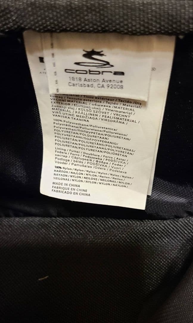 コブラ　ベゼルコラボスタンドバッグ 黒/黄色