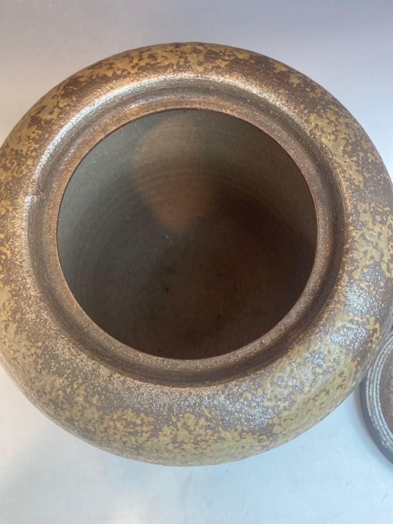 小西陶古 作 備前焼肩張水指 箱なし 茶道具