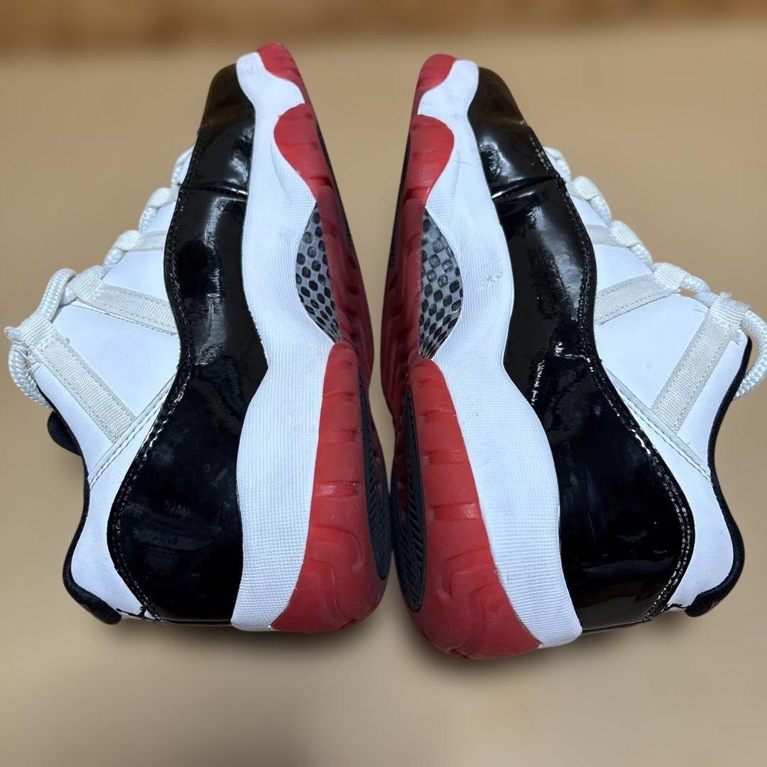 Air Jordan 11 Low ホワイト/ブラック/レッド