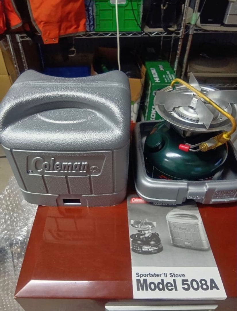 未使用ColemanSportsterIIシングルバーナーコンロ508A700J