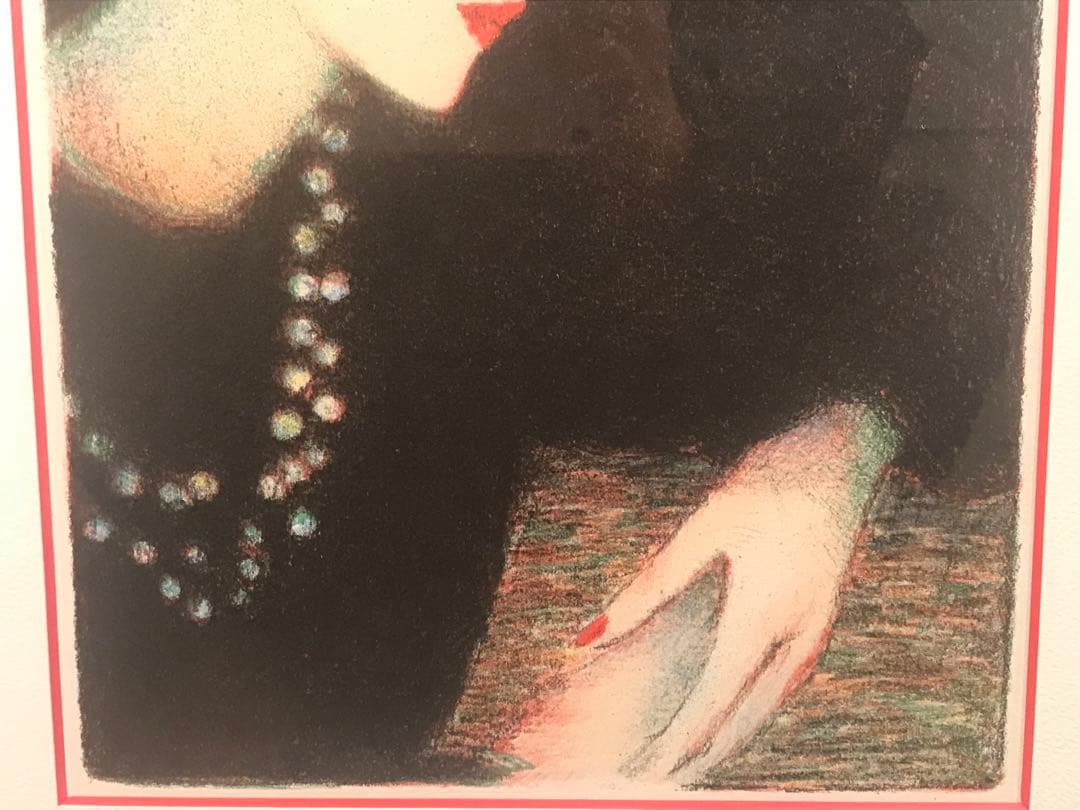 カシニョール　「バルバラ」　リトグラフ　サイン・エディション無し