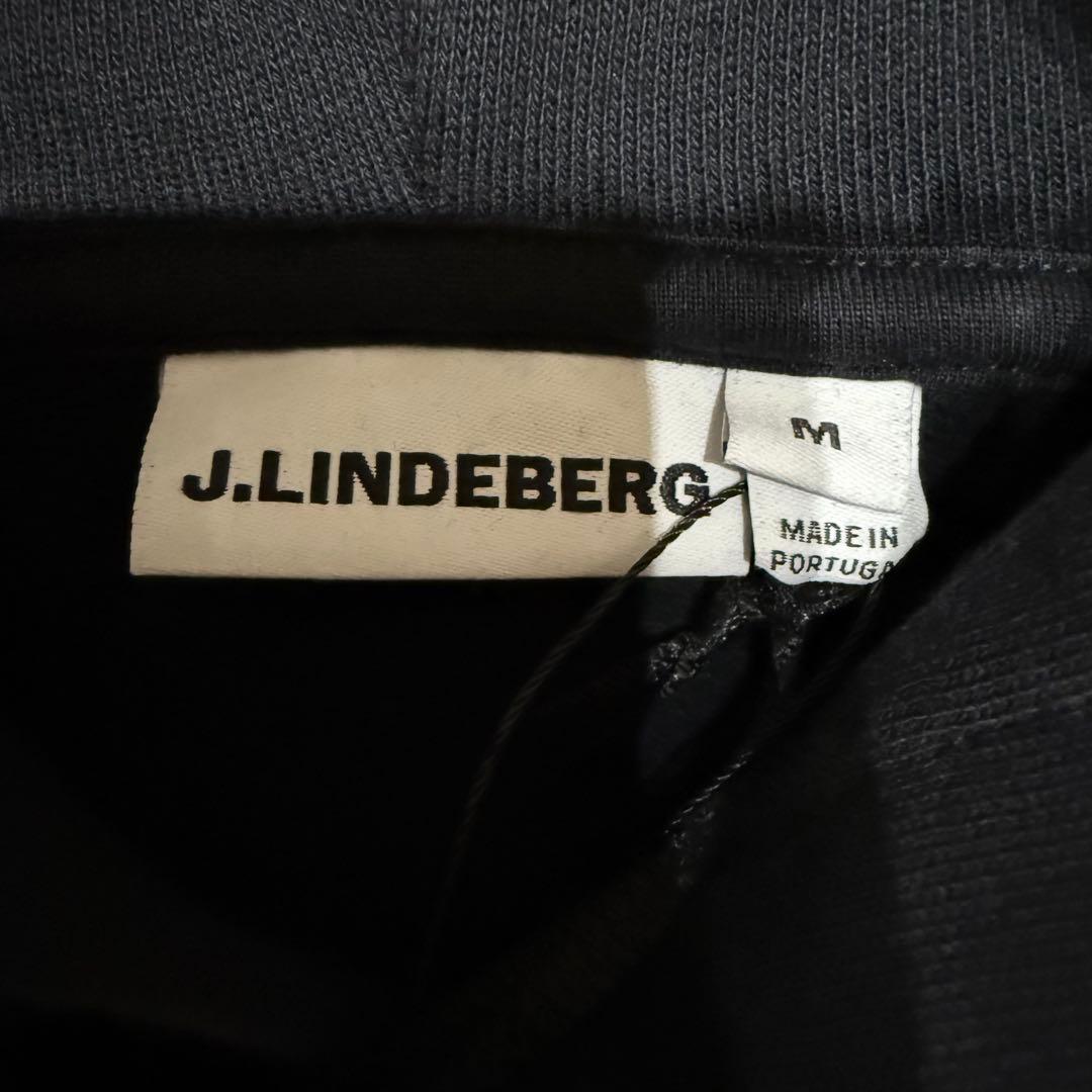 新品 J.LINDBERG 2025FW ロゴプリント パーカー M(XL相当)