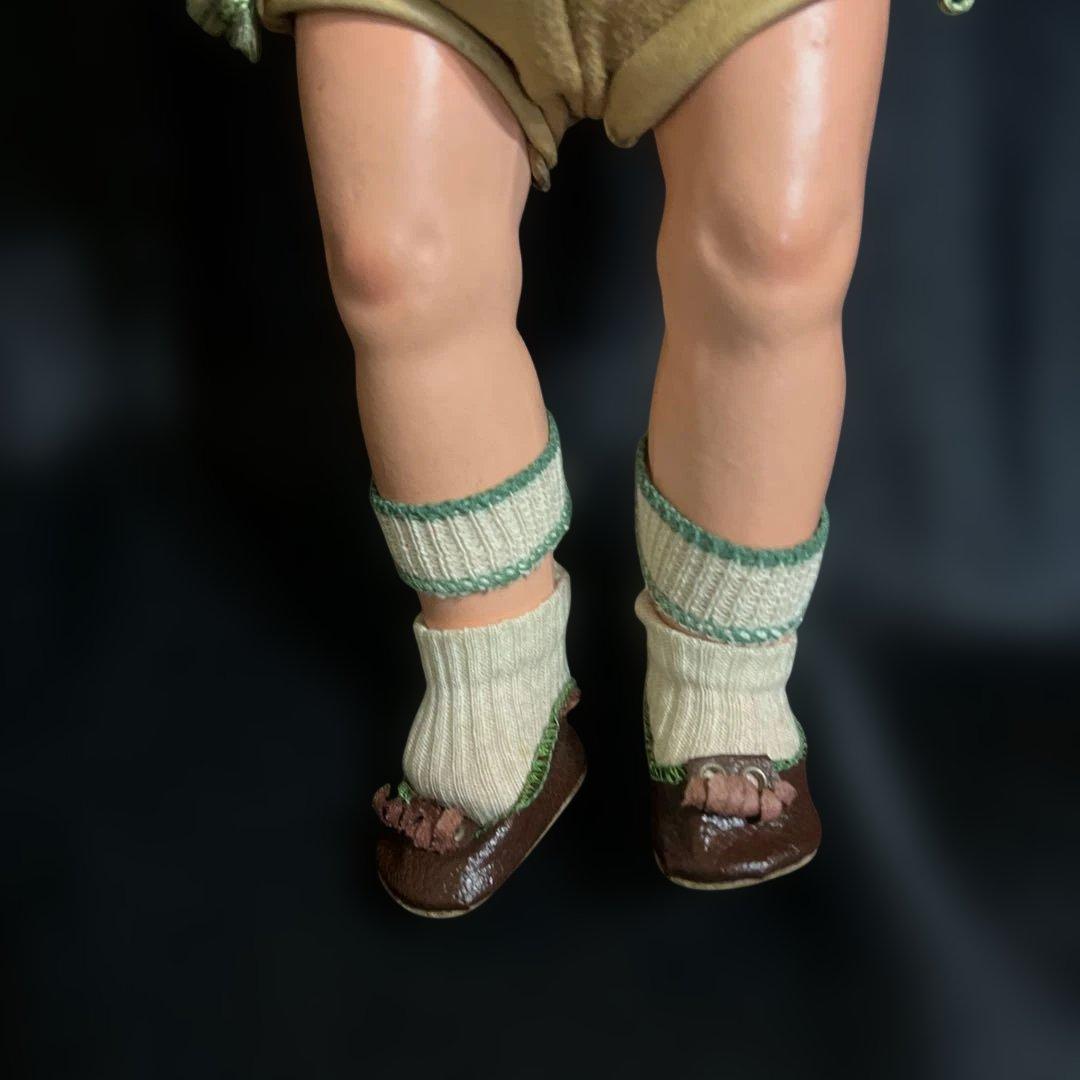 ドイツ　ヴィンテージ人形　アンティーク　オブジェ　コレクション　昭和レトロ