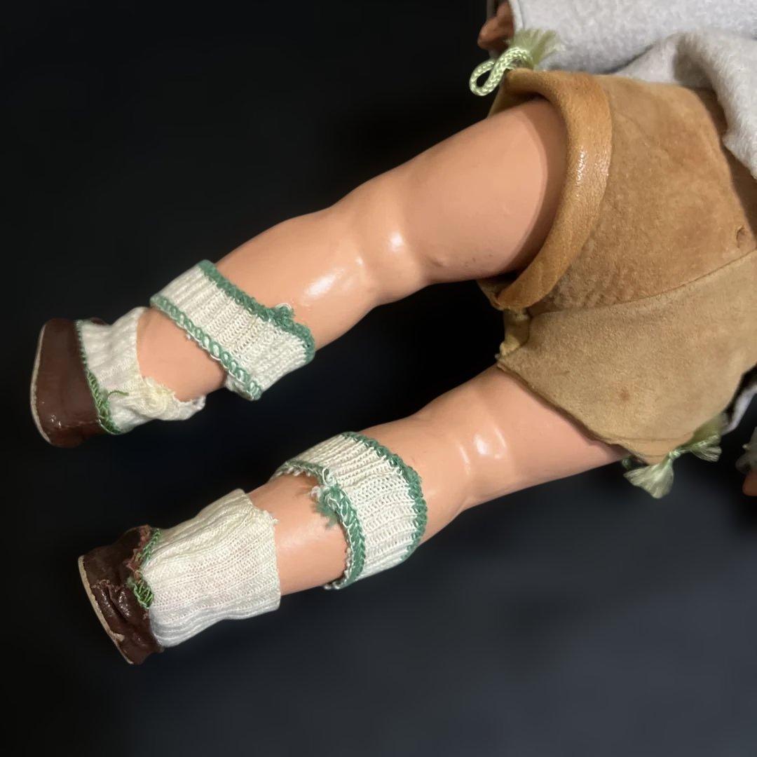 ドイツ　ヴィンテージ人形　アンティーク　オブジェ　コレクション　昭和レトロ