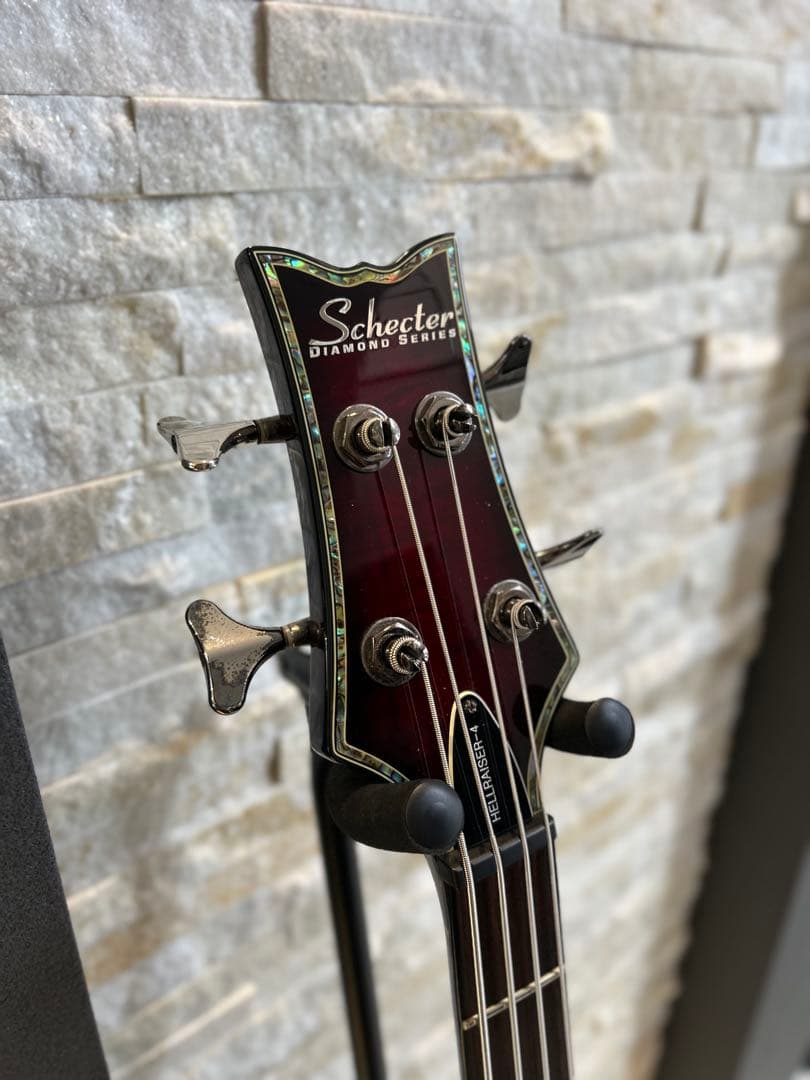 【お値下げ不可】Schecter AD-C-4-HR EMG スルーネック