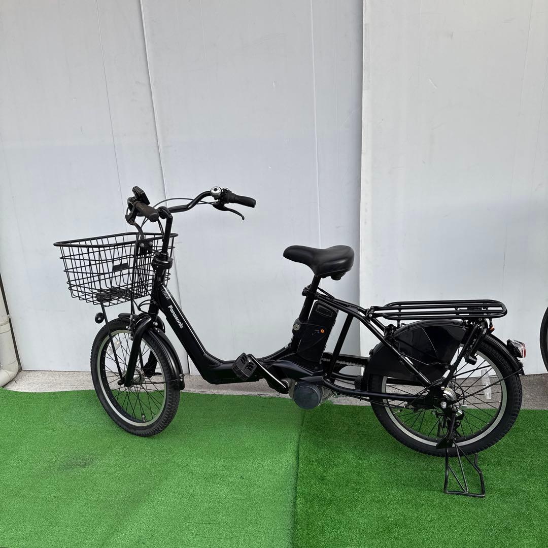 Panasonic電動アシスト自転車20インチ ブラック【引き取り限定】