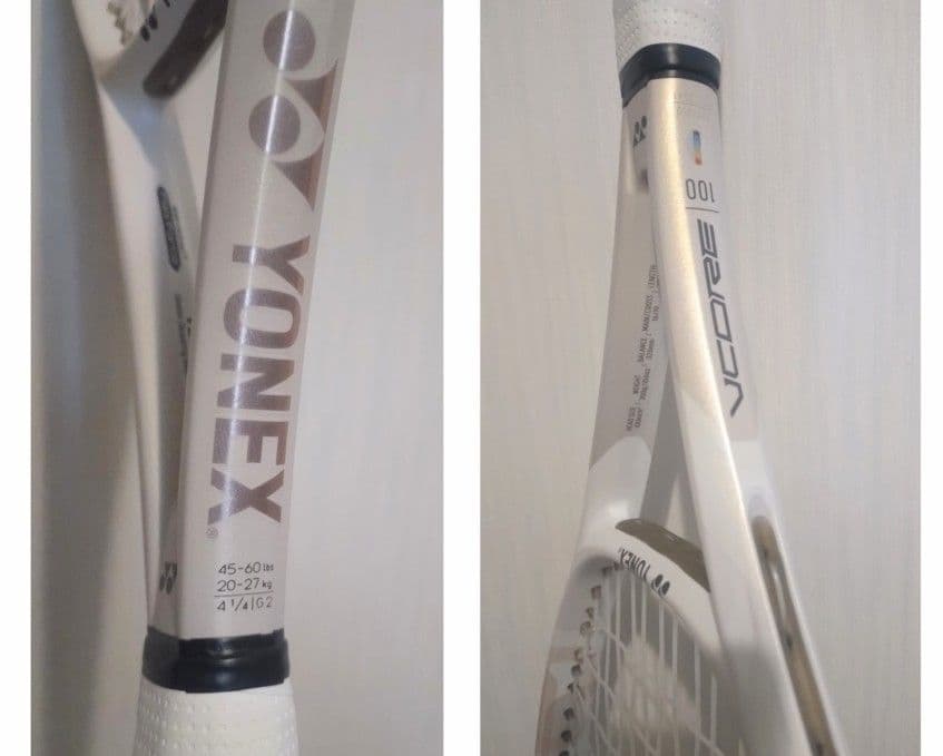 YONEX VCORE 100 サンドベージュ G2 ★中古美品