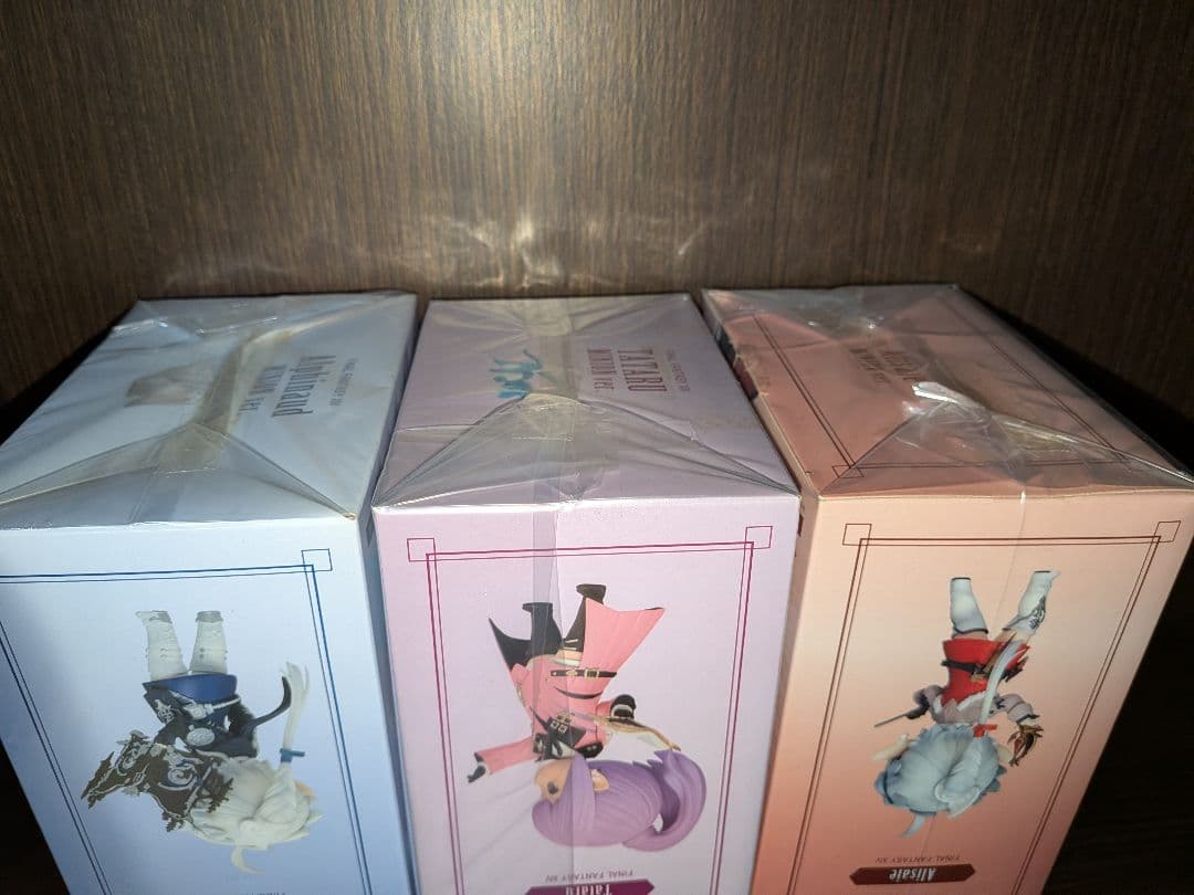 FF14 アルフィノ＆アリゼー＆タタル フィギュア