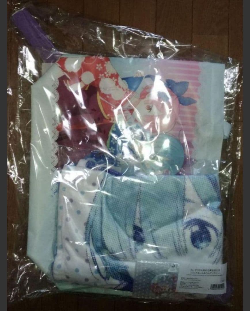 コミケ Re:ゼロから始める異世界生活 エミリア&レム&ラムグッズセット/リゼロ