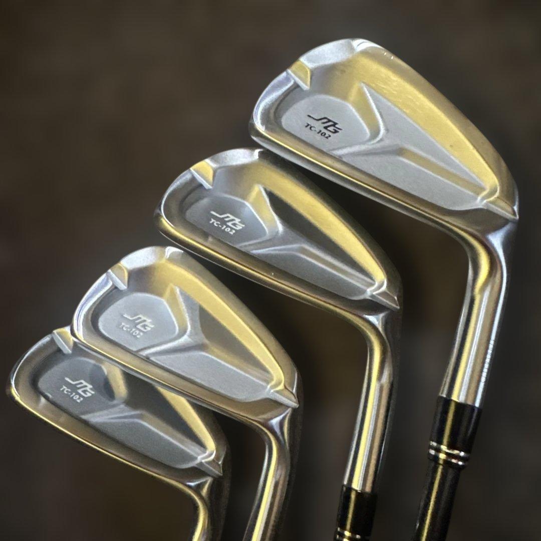 チップゴルフ 短尺 最新 TC102 アイアン jizai 三浦技研