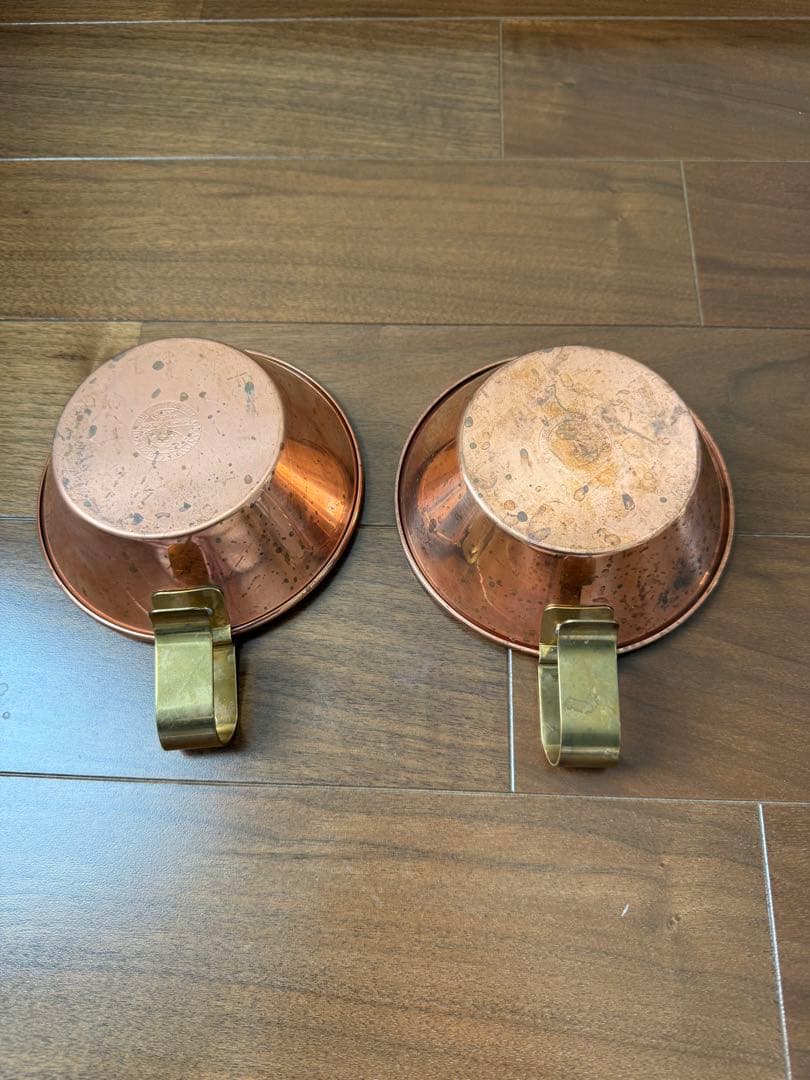 コッパーシェラカップ　400 ファイヤーサイド　銅製