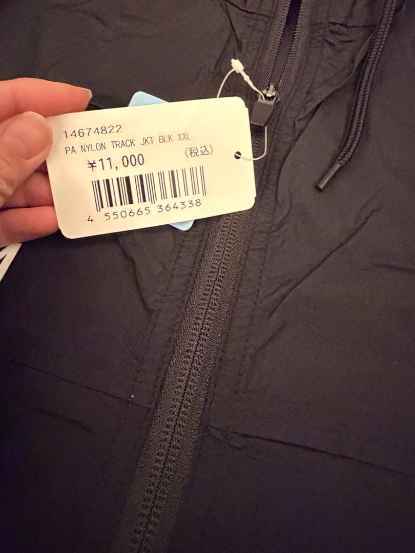 NEW ERA 撥水フード付きジャケット ブラック　XXL