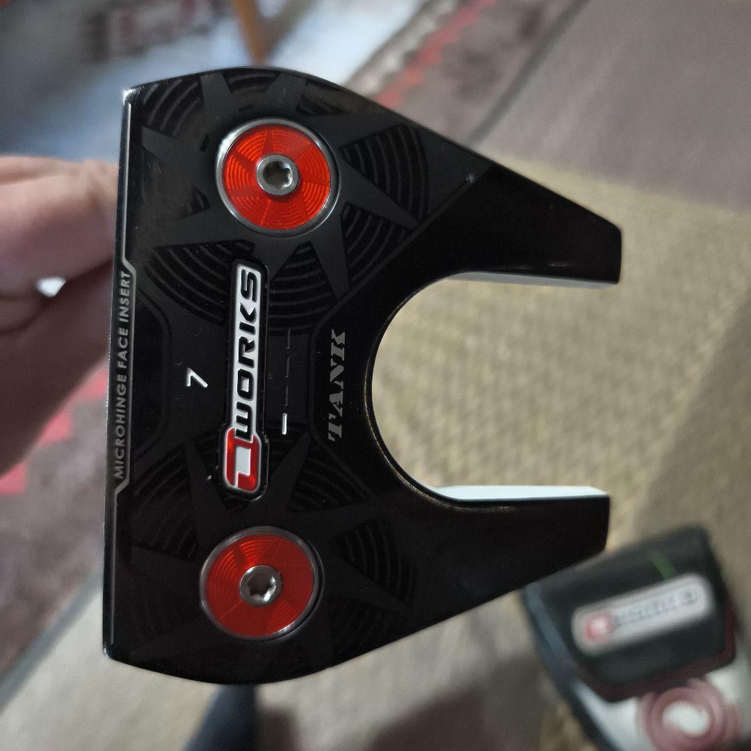 美品　O-Works パター 34インチ ヘッドカバー付き