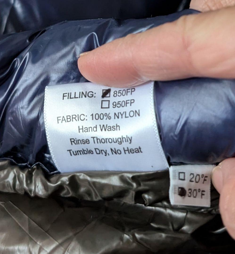 ENLIGHTENED EQUIPMENT Revelation850 30°F