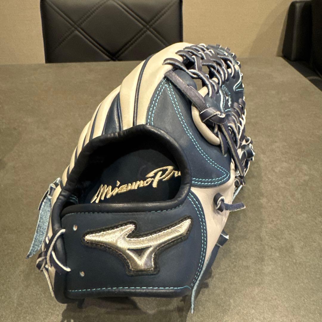 お値下げ！イチローモデル　Mizuno Pro 軟式グローブ ネイビー/グレー