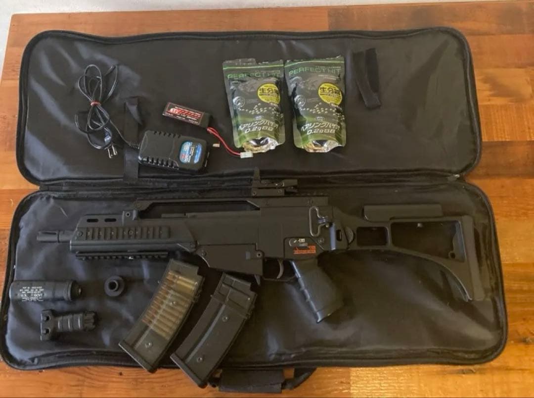 【値下げしました】東京マルイ　次世代電動ガン　G36Cカスタム引退セット