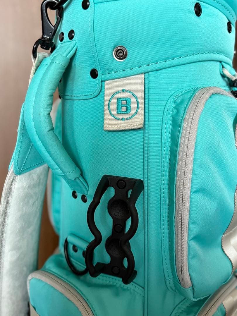 ★【美品】BRIEFING CR-6キャディバッグ アクア