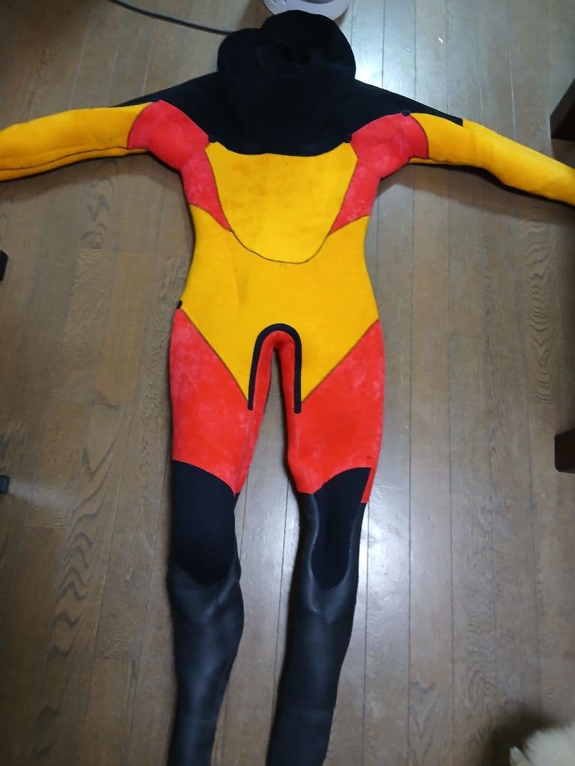 フルスーツ ブラック/グレー メンズサイズ