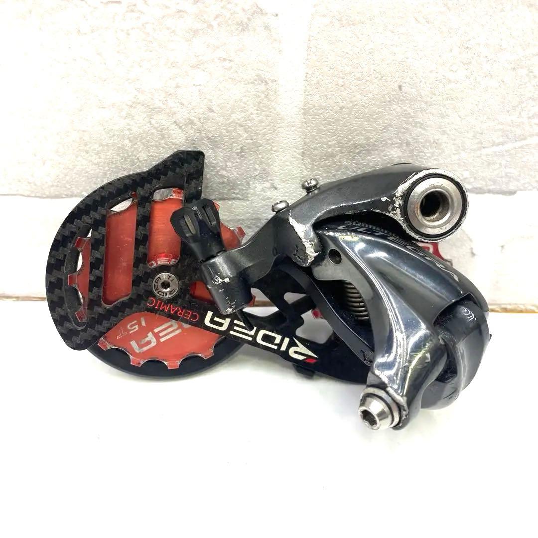 Shimano RD-6800 リアディレーラー RIDEA RD1 プーリー