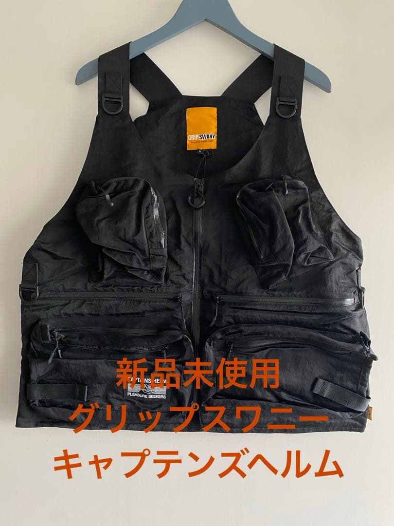 新品未使用　グリップスワニー×キャプテンズヘルム　ウォータープルーフベスト L