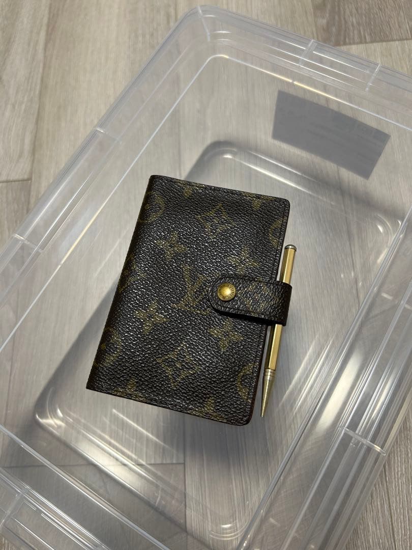 ルイヴィトン　手帳　メモ帳ケース