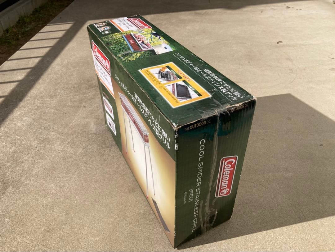 Coleman COOL SPIDER STAINLESS GRIL レッド