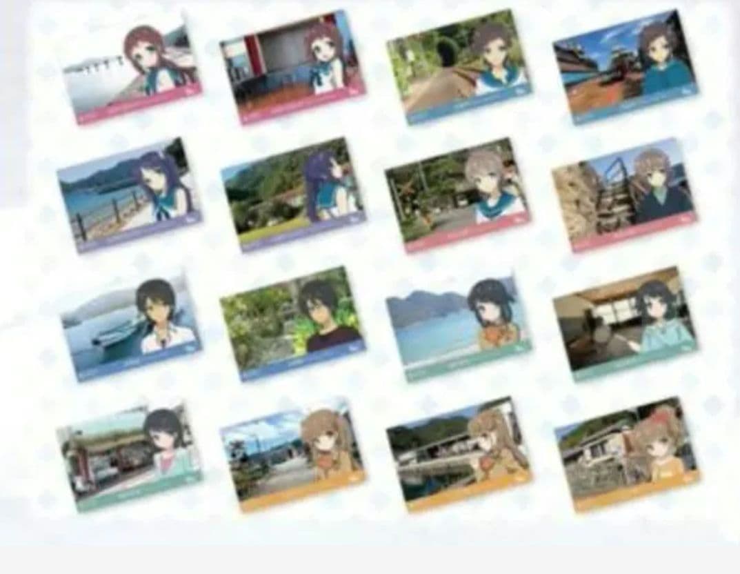 凪のあすから　ランダム　非売品　三重県熊野市　ポストカード　コンプリート　16枚