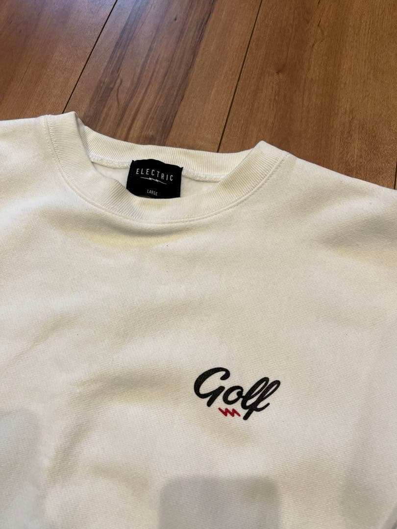 Clubhaus ELECTRICスウェット　L 白　ホワイトクラブハウス