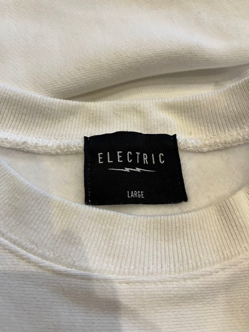 Clubhaus ELECTRICスウェット　L 白　ホワイトクラブハウス