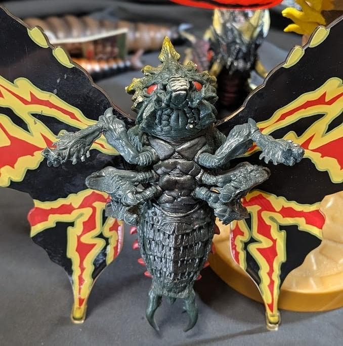 平成シリーズ「ゴジラvsモスラ」（バンダイ）ソフビフィギュア６体セット