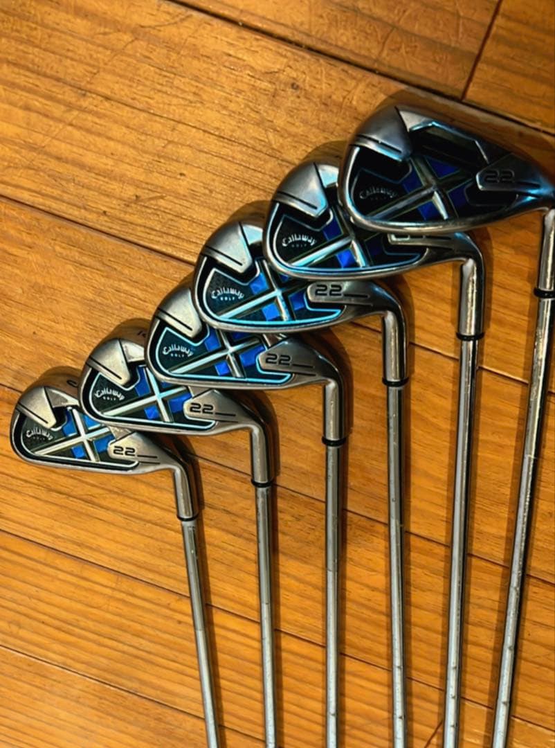 Callaway X22アイアン5~P Titleist 910 D3ドライバー