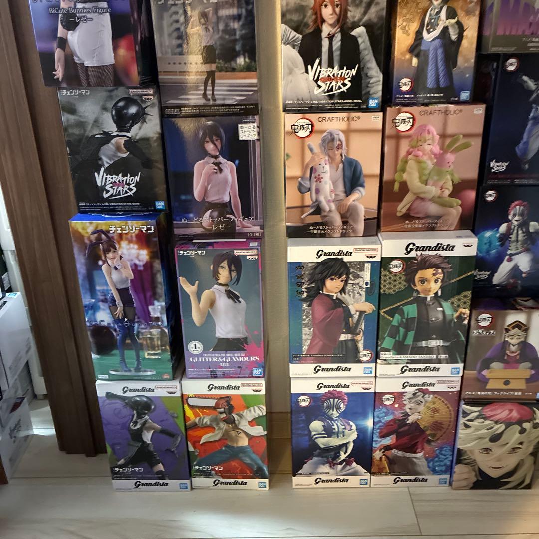 最新プライズ　チェンソーマン　鬼滅の刃　18点　レゼ　ぬーどるストッパー