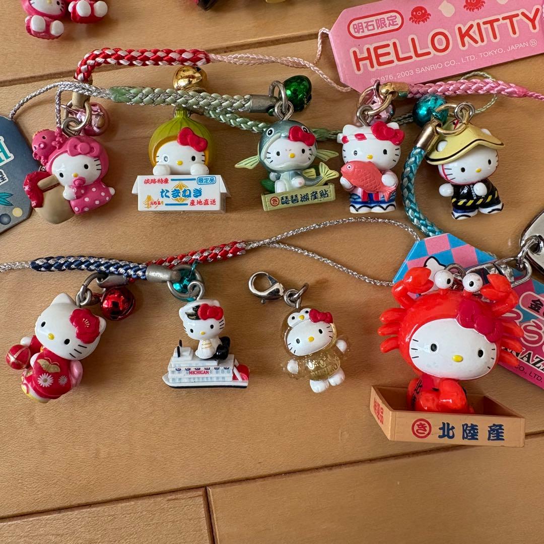 ご当地キティ ストラップ14個まとめ