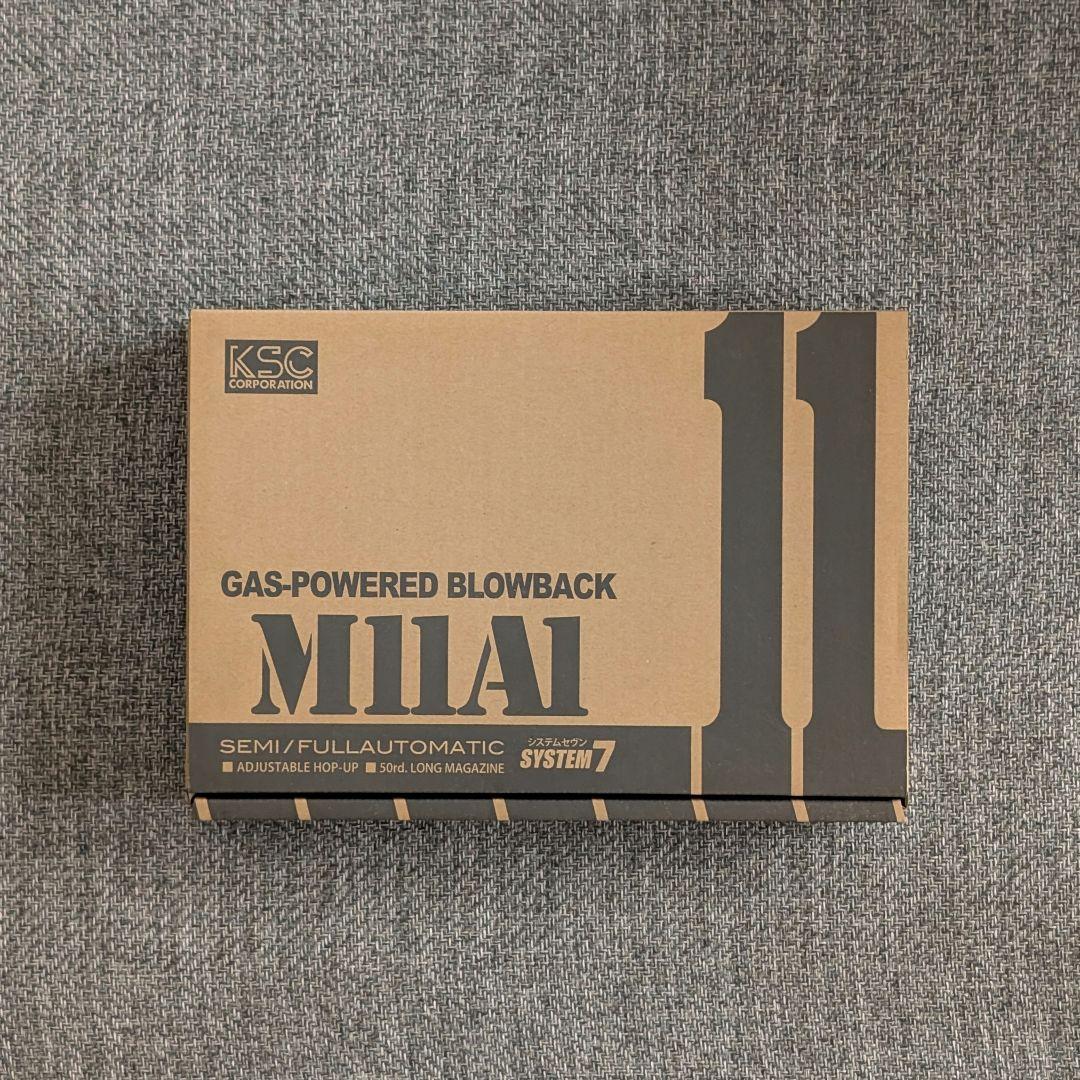 新品 KSC M11A1 ガスブローバック SYSTEM7 ヘビーウェイト