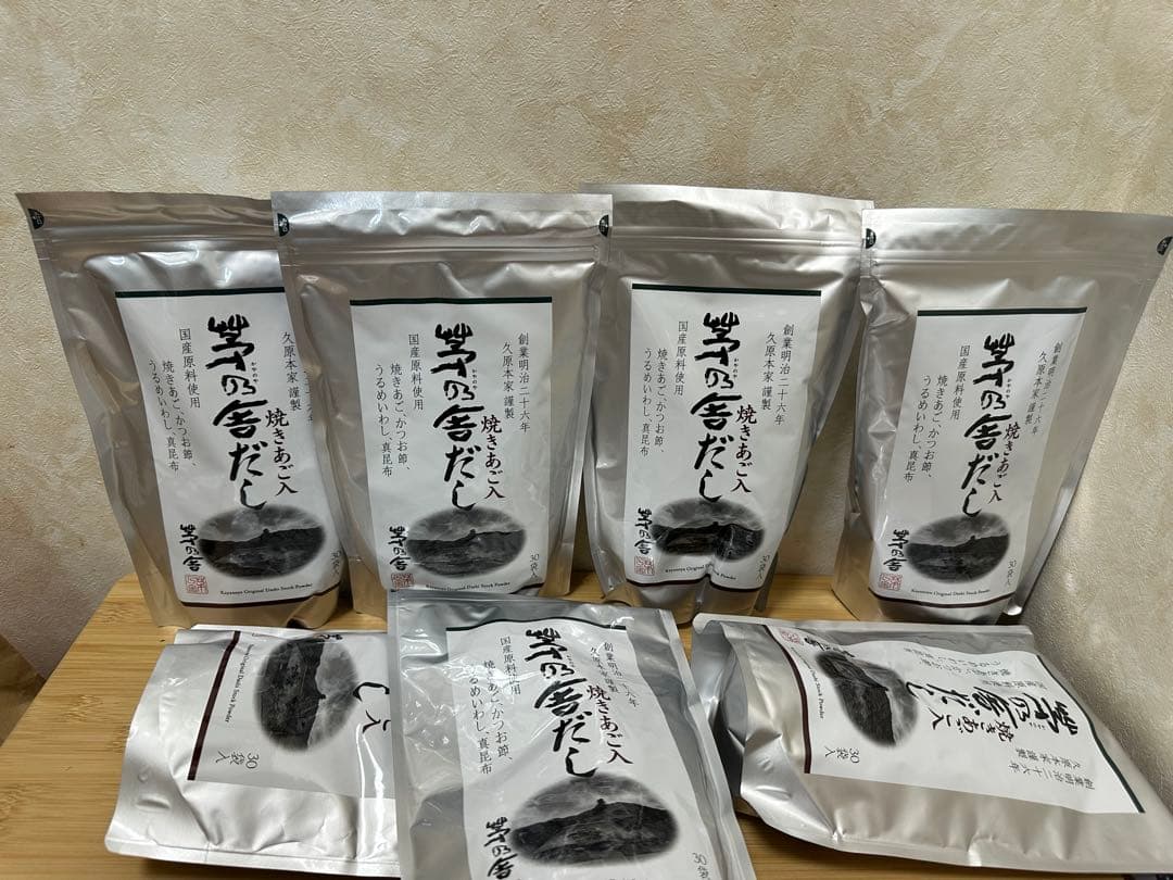 久原本家 茅乃舎だし 8g×30袋入 7袋