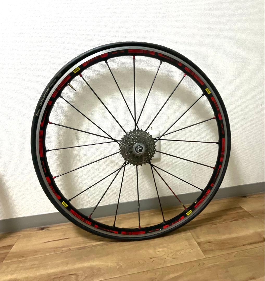 Mavic R-Sys レッド　カーボンスポーク　ホイール