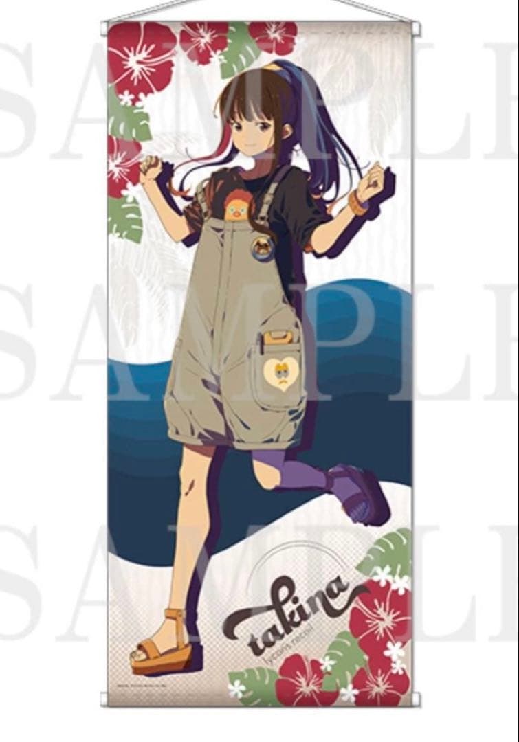 リコリスリコイル展　錦木千束＆井ノ上たきな 等身大タペストリーセット