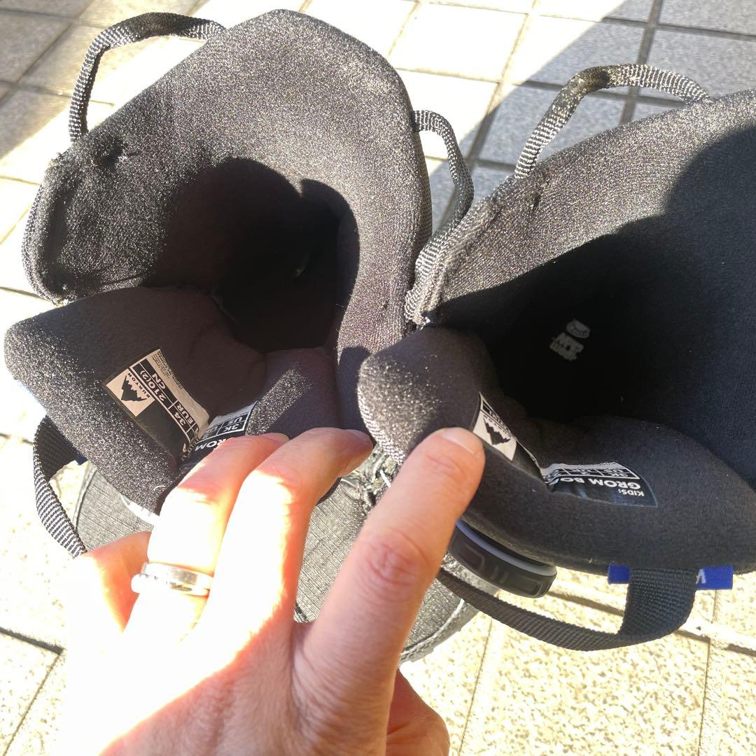 akooooo 専用Burton 子ども用スノーボードブーツ ブラック21センチ