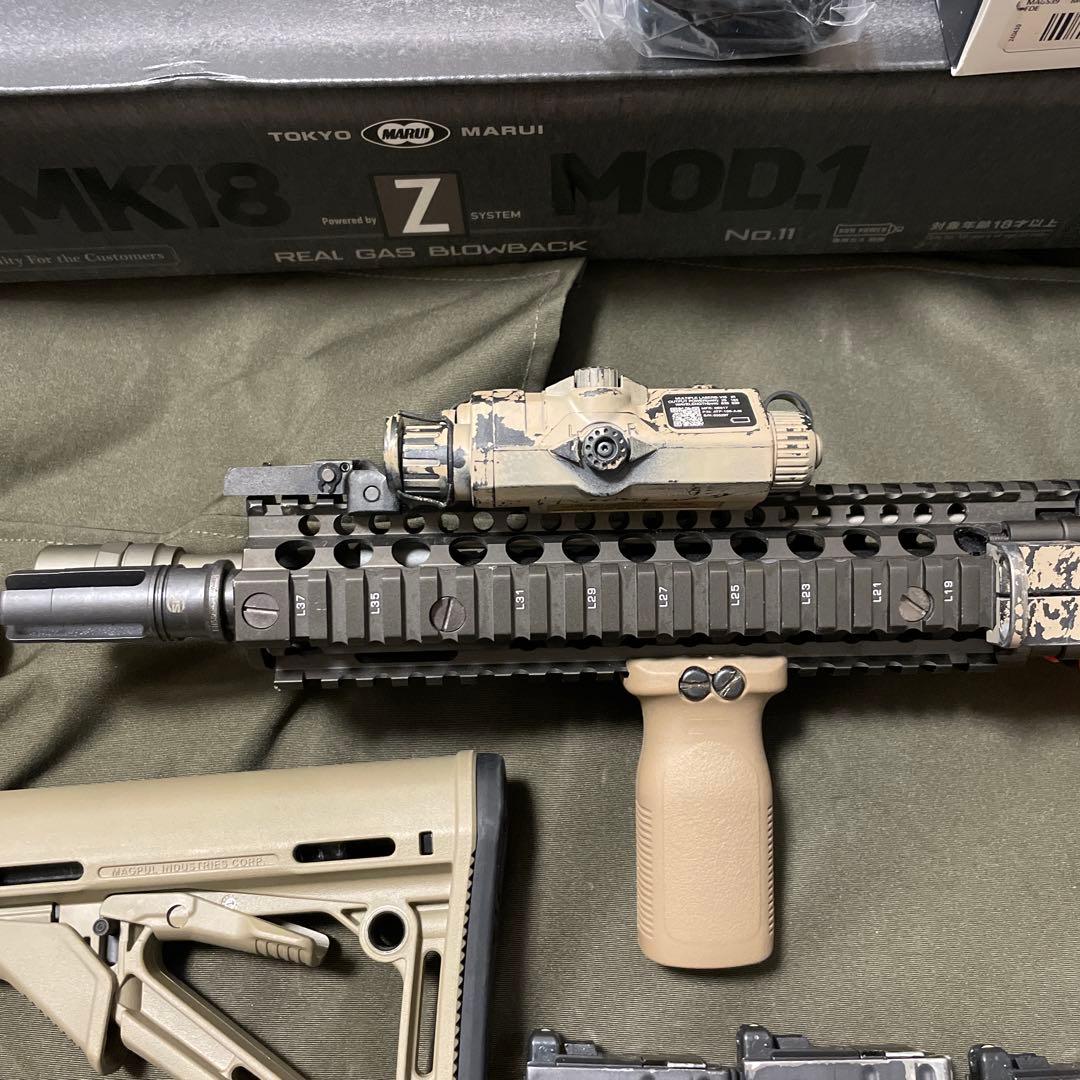 MK18 MOD1 ガスブローバックエアガン