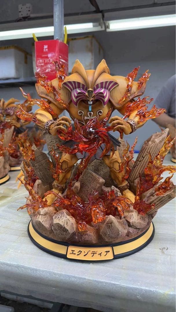 遊戯王 エクゾディア ガレージキット ガレキ スタチュー ①