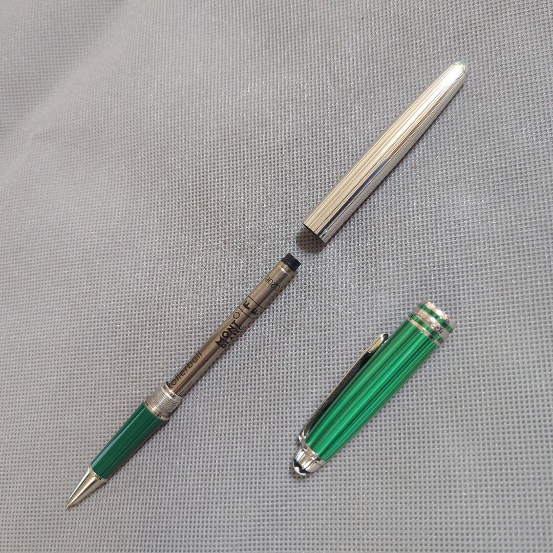 モンブラン　マイスターシュテュック　ローラーボール「ニコライI世 マラカイト」