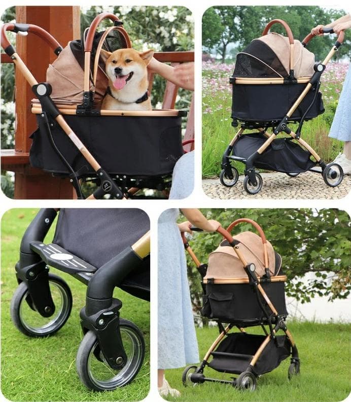 SKKOPGO ペットカート ベージ 新品未開封 uCvat66tA-yx